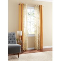 Mainstays Kingswood Window Curtain Set, 4 Piece