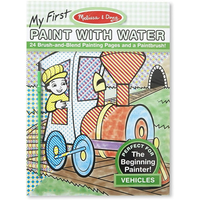Libro para colorear Mi primera pintura con agua Melissa & Doug