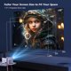 thumbnail image 2 of Magcubic HY350 Proyector 4K 1080P, 580 ANSI Lúmenes, Enfoque Automático con WiFi 6 y Bluetooth 5.0, Control por Voz Inteligente, Cine en Casa, 2 of 9