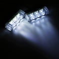 thumbnail image 1 of Luz de advertencia intermitente Bling Bling luz estroboscópica 12V 4 x 3 LED, 1 of 3