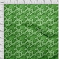 thumbnail image 3 of oneOone Viscose Chiffon Green Fabric Animal Skin Diy Clothing Quilting Fabric Print Fabric By Yard 42 Inch Wide-ZD3, 3 of 4