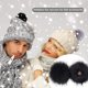 thumbnail image 5 of Moyic Faux Balls Pompones Sombreros de invierno Bufanda Gorros Tejidos Bola de pelo Fiesta hecha a mano Ropa de felpa Bolsa Suministros blanco Artesanía negro Moyic HA059883-01, 5 of 6