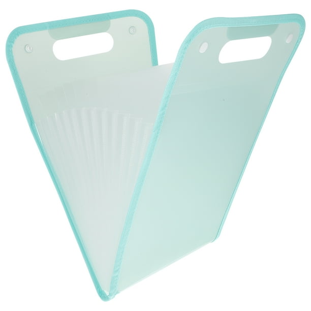 Carpeta de archivos expandible, bolsa de archivo de papel, carpeta de archivos portátil, caja de archivo de gran capacidad