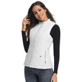 thumbnail image 2 of Art3d Women's Vests - Padded Lightweight Vest for Women, Stand Collar Quilted Gilet with Zip Pockets, 2 of 5
