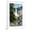 White Frame, variant on Art.com The Mist Trail - Yosemite National Park, California Art Print by Lantern Press, Black Frame Wall Art, 17" x 23"
