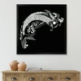 thumbnail image 3 of Designart 'Chinoiserie With Koi Fish I' Traditional Framed Art Print, 3 of 4
