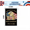 thumbnail image 2 of 250 Years America Double Sided Garden Flag 12.5x18 Inch 250th Anniversary USA Patriotic Banner Weatherproof Yard Banner with Statue of Liberty Design for 1776-2026 Commemorative Decoration, 2 of 9