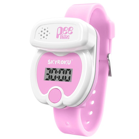 Reloj SKYROKU para aprender a ir al baño con bonita forma de inodoro para niños pequeños