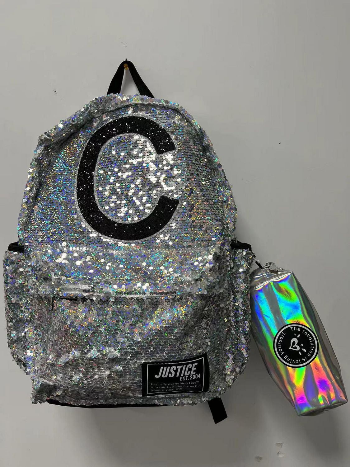 Justice™ Girls Sequined Backpack Set