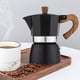 thumbnail image 3 of Cafetera Espresso de Estufa, Cafetera Moka Manual Clásica Cafetera Espresso, para 150ml, 3 of 8