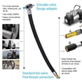 thumbnail image 2 of Mosiee Bicycle Valve Air Hose 30Cm Quick Inflator Pump Extension Tube Tire Inflation Pump Clamp Set Bike Valve Adapter Parts, 2 of 9