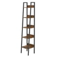 thumbnail image 2 of VASAGLE Bookshelf, 5-Tier Narrow Bookcase, Ladder Shelf for Home Office, Living Room, Bedroom, Kitchen,, 2 of 8