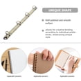 thumbnail image 3 of MLINS Ring Binder Mechanism Metal 4 Ring Binders Ring Replacement Kit A4 Loose Leaf Binding Spines Combs For Organizer Diy Planners, 3 of 6