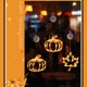 thumbnail image 5 of Bewildely Luz de ambiente LED con hojas de calabaza, luz LED de calabaza, decoración de Halloween, decoración interior de otoño, fotografía Kits de decoración para fiestas hojas de arce, 5 of 6