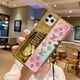 thumbnail image 1 of Carcasa Huawei Honor X9a X6 X7 X8 X9 4G/5G honor70 60 50 80 Moda L.V Golden Mirror Square Funda Para Teléfono, 1 of 3