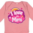 thumbnail image 4 of Inktastic I Love My Mimi Grandma Girls Long Sleeve Baby Bodysuit, 4 of 5