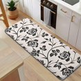thumbnail image 5 of Pioneer Flower Floral Print Pattern Kitchen Rug Mat,Kitchen Runner Rugs Non Skid Washable,Decorative Kitchen Floor Mats for Kitchen,Sink,Laundry,17"x47.2", 5 of 7