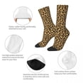 thumbnail image 6 of Leopard Print Socks Winter Abstract Stockings Gothic Women Men Quality Socks Outdoor Spo, 6 of 7