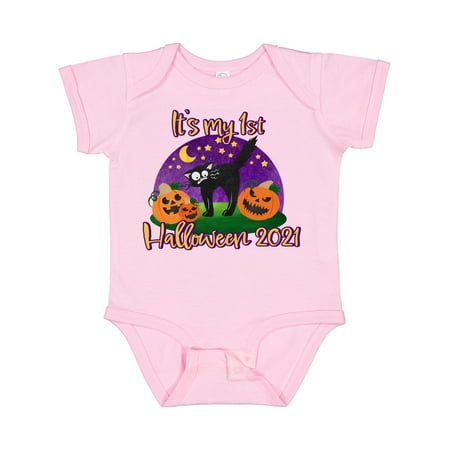 

Inktastic It s My 1st Halloween 2021 Gift Baby Boy or Baby Girl Bodysuit