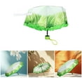 thumbnail image 2 of BIBABLYKE Compact Portable Travel Umbrella,Windproof Umbrella Creative Cabbage Umbrella with Reinforced Ribs for Sun & Rain, 2 of 8