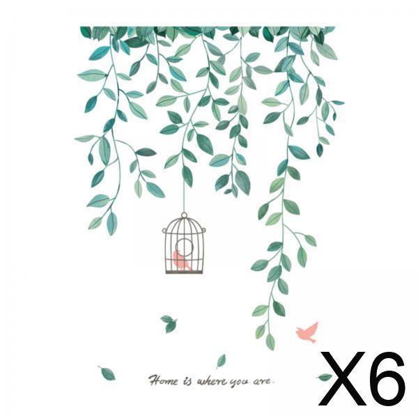 Papel Pintado Soledad 6xPVC Arte Mural Puerta Comedor Porche Interior Hojas Decoración Artística