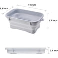 thumbnail image 3 of Collapsible Dish Pans, 2Gal (7.5L) Capacity, Plastic Dish Tub Dishpan for Kitche, 3 of 10