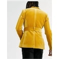 thumbnail image 2 of Men's Smoking Jackets Coat Yellow Velvet Smoking Christmas Dinner Party Wear Coat Blazers&nbsp;, 2 of 4