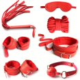 thumbnail image 1 of Sexy Erotic Bondage Set for Women - Includes Round Ballgag, Handcuffs, Blindfold, Rope, and Sexy Lingerie and Underwear Accessories, 1 of 5