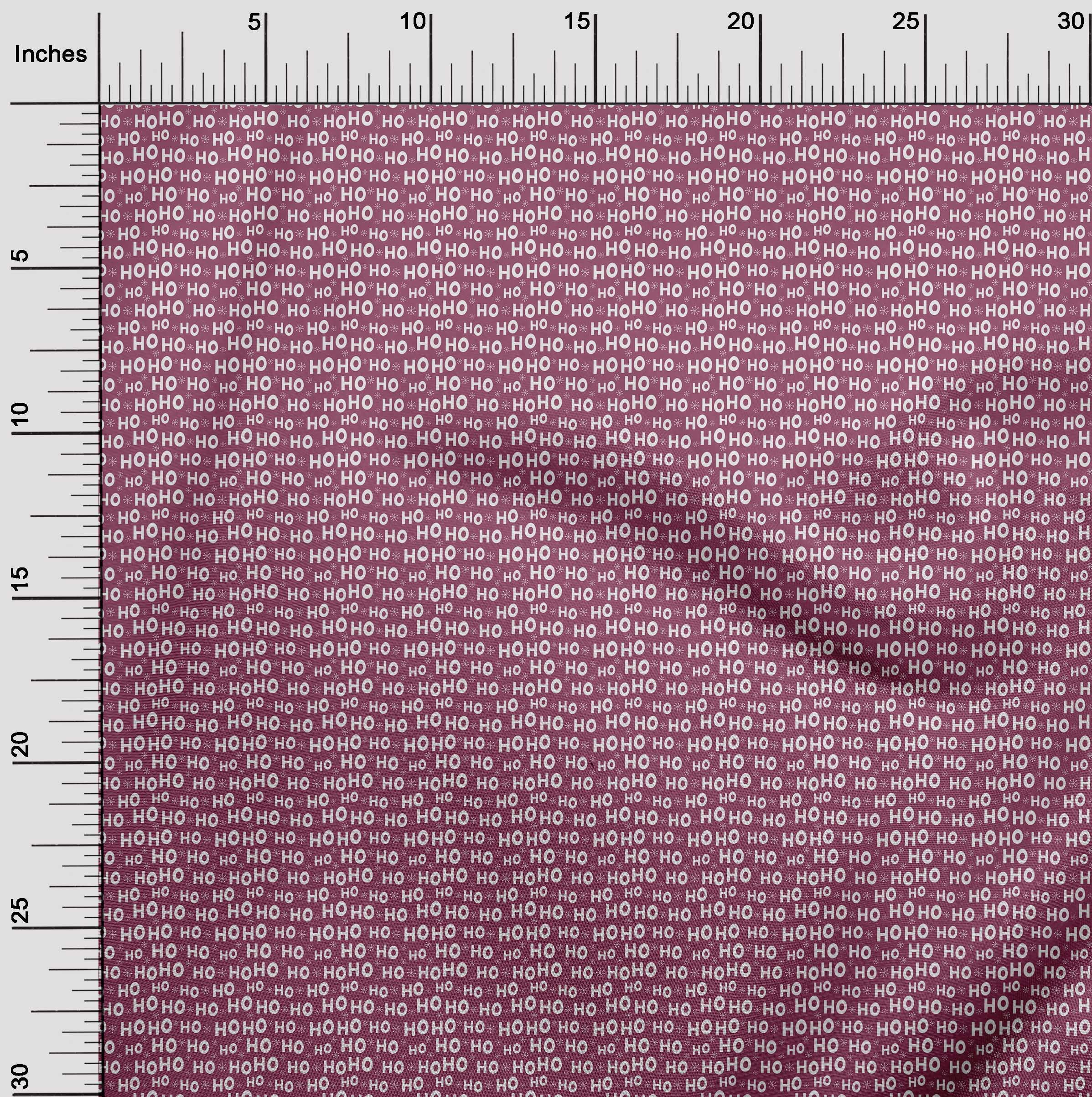 oneOone Cotton Flex Pink Fabric Christmas Fabric For Sewing Printed Craft Fabric By The Yard 40 Inch Wide