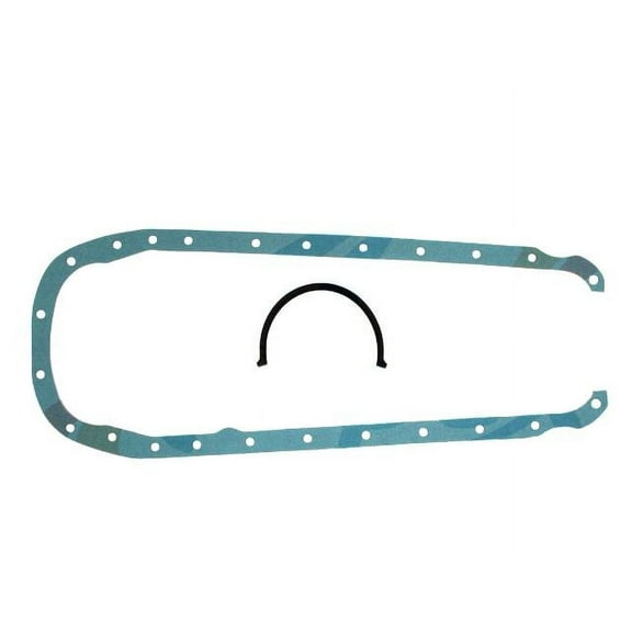 Oil Pan Gasket Set - Compatible with 1995 - 1999 Chevy Tahoe 6.5L V8 1996 1997 1998