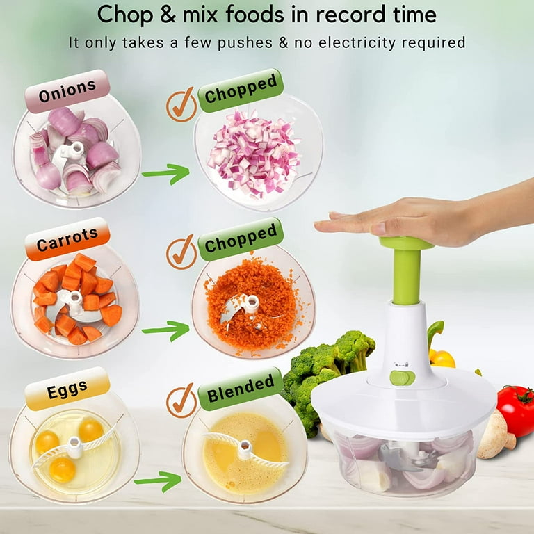 Food Processors Chopping Onion Cutter Garlic Press Vegetable Slicer Cheese  Grater Useful Things for Kitchen Shredder Chopper