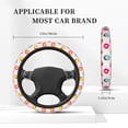 thumbnail image 5 of Fotbe Donut Steering Wheel Cover Universal 15 in Car Accessories for Men Women,Steering Wheel Protector Comfortable Protective Case for SUV Sedan Decor, 5 of 8