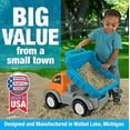thumbnail image 4 of American Plastic Toys Gigantic Dump Truck with Tilting Truck Bed for Indoors & Outdoors, Ages 2+, 4 of 7
