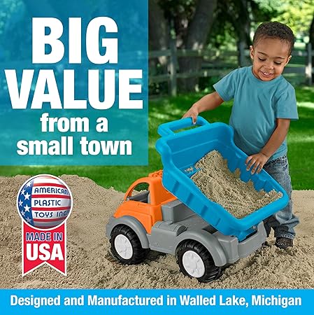 American Plastic Toys Gigantic Dump Truck photo 4