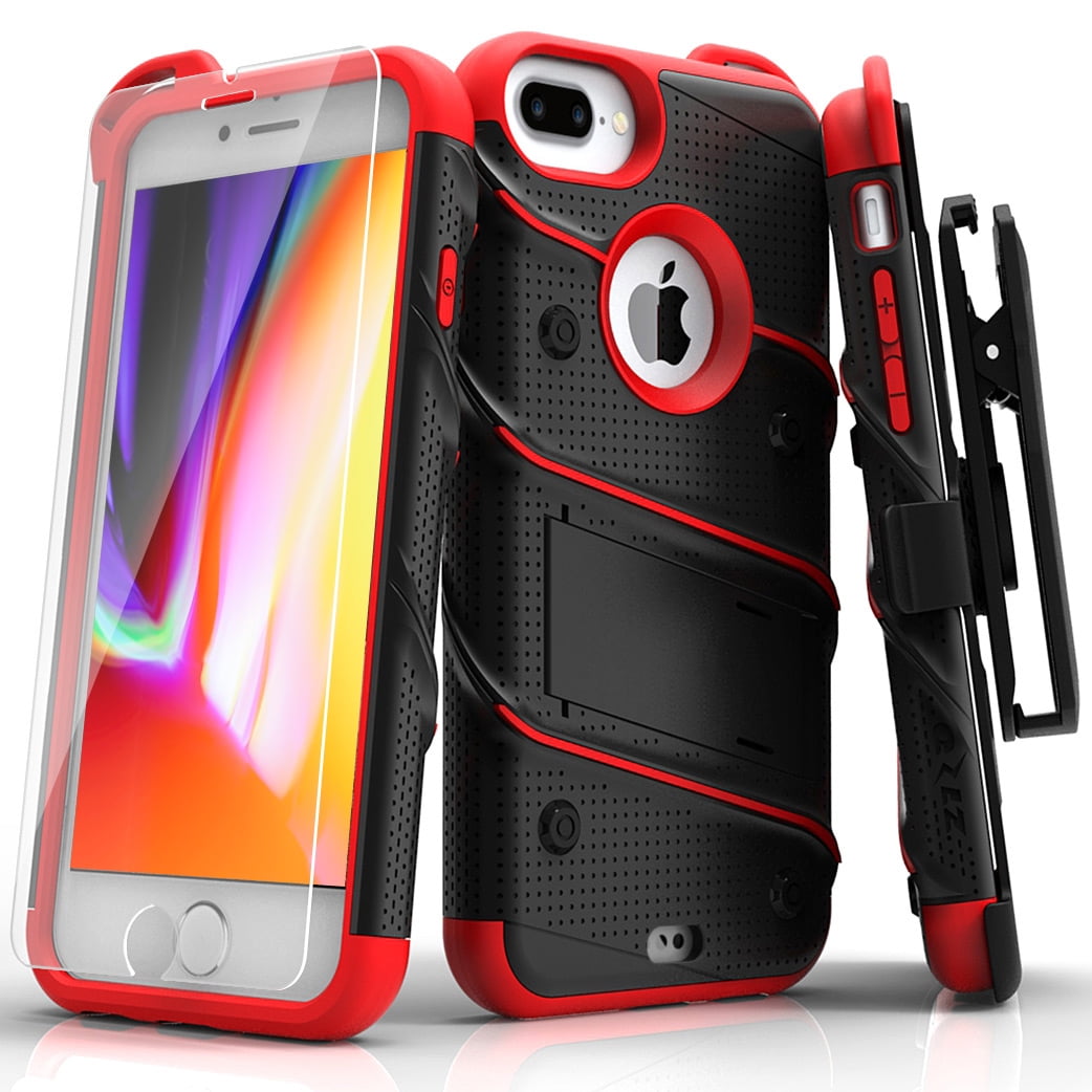 Zizo Bolt Series Case with Screen Protector, Holster, and Kickstand for