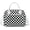 Black White Checked, variant on MEXS Insulated Lunch Bag for Women Men Large Reusable Lunch Box Adult Leakproof Portable Cooler Tote Bags for Work Picnic