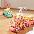 thumbnail image 5 of 5 in 1 Baby Push Walker with seat for Baby Boy, Activity Center Learning to Walk, Sit to Stand, Early Learning Push Toys for Infant, Walking Toys Gift for Toddler Blue, 5 of 15