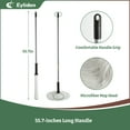 thumbnail image 4 of Eyliden Reusable Wet Dry Twist Mop—Microfiber Floor Mop, Hands Free, Model: JX-01, 4 of 7