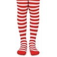 thumbnail image 1 of Mallas Medias Navideñas Bebé Niñas Rojo Y Blanco 100%algodón, 1 of 2