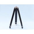 thumbnail image 2 of Floor Standing Chrome- Leather Galileo Telescope 65"- Nautical Decor- Nautical Home Decor- Chrome Telescope, 2 of 2