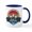 White/Navy Inside, variant on CafePress - Quoggy Jo Presque Isle Maine Mugs - 11 oz Ceramic Mug - Novelty Coffee Tea Cup