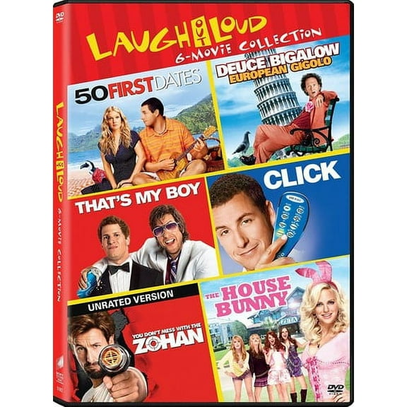 50 First Dates / Deuce Bigalow: European Gigolo / Click / That's My Boy / The House Bunny / You Don't Mess With The Zohan (DVD)