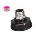 thumbnail image 4 of Zorion IBC Tank Adapter Accessory Multipurpose Replacement Fittings Stainless Steel 1 Inch, 4 of 8