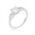 thumbnail image 1 of Round Solitaire Engagement Ring, Size 6, 1 of 1
