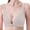 Green, variant on Busty Plus Size Front Closure Bra Wireless Lace, Full Coverage No Underwire Bralette Short Sleeve, Wide Side Supports for Side Boob with Racerback, Grey,85C