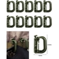 thumbnail image 2 of 35 Pieces Molle Attachments Kit Molle Backpack Webbing Strap and Tactical D Ring Gear Clipfor Dominators Tactical Vest Belt, 2 of 6
