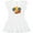 AA-White, variant on Inktastic Number Two Race Car Girls Toddler Dress