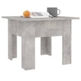 thumbnail image 2 of vidaXL Coffee Table Concrete Grey 55x55x42 cm Engineered Wood, 2 of 4