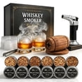 thumbnail image 1 of Kit ahumador para whisky Yodel con 6 tipos de virutas de madera y 2 vasos, 1 of 8
