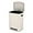 White, variant on pouseayar Large Capacity 13 Gallon Stainless Steel Trash Can - Soft Close Lid, Foot Pedal, Durable Construction - Ideal for Kitchen, Office, Commercial Use - White